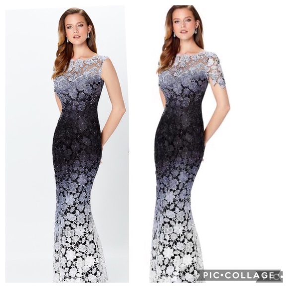 Montage by Mon Cheri Lace Ombré Mother of the Bride gown - Picture 4 of 17